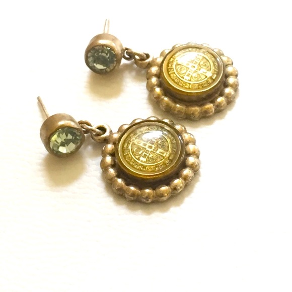 Rare VSA retired San Benito Magdalena topaz earrings  FINAL PRICE - Picture 4 of 8